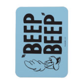 Klassieke RUNNER™ BEEP BEEP!™ Magneet (Verticaal)