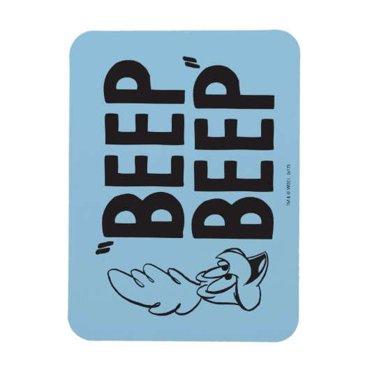 Klassieke RUNNER™ BEEP BEEP!™ Magneet (Verticaal)