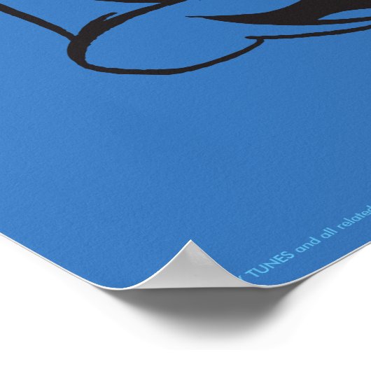 Klassieke RUNNER™ BEEP BEEP!™ Poster (Hoek)