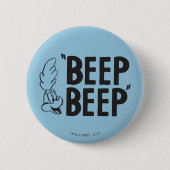 Klassieke RUNNER™ BEEP BEEP!™ Ronde Button 5,7 Cm (Voorkant)