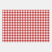 Klassieke rustieke Buffalo Plaid Inpakpapier Vel (Voorkant)