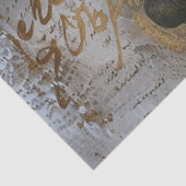 Klassieke  Rustieke Witte Poppies Decoupage Tissuepapier (Detail)