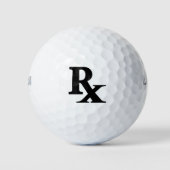 Klassieke Rx Pharmaceuticals Pictogram print apoth Golfballen (Voorkant)