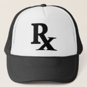 Klassieke Rx Pharmaceuticals Pictogram print apoth Trucker Pet (Voorkant)