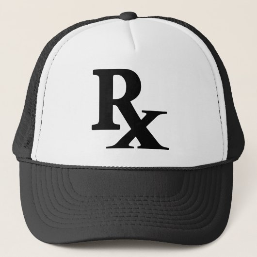 Klassieke Rx Pharmaceuticals Pictogram print apoth Trucker Pet (Voorkant)