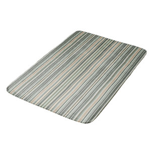 Klassieke Sage Stripes Badmat