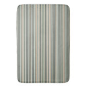 Klassieke Sage Stripes Badmat (Voorkant Verticaal)