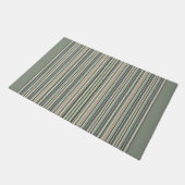Klassieke Sage Stripes Deurplaat Deurmat (Schuin)