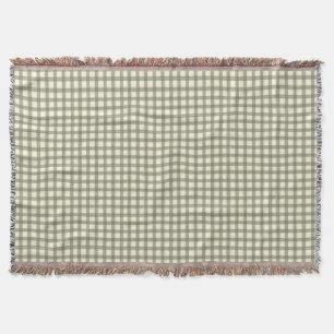 Klassieke Sage Tartan Ralph Lauren Geïnspireerd Deken
