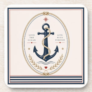 Klassieke Sailorcore Onderzetter