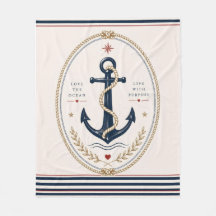 Klassieke Sailorcore Zeevaart Worpdeken