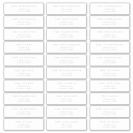 Klassieke salie groen individueel trouwadres sticker