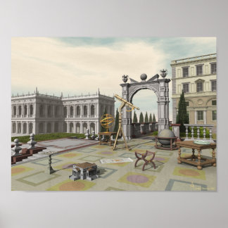 Klassieke samenstelling poster