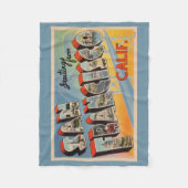 Klassieke San Francisco Groet Fleece Deken (Voorkant)