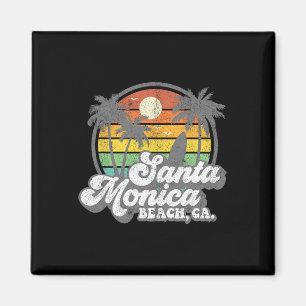 Klassieke Santa Monica Beach Californië Surf Surfe Magneet