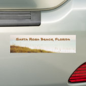 Klassieke Santa Rosa Bch, FL Bumpersticker (Op auto)