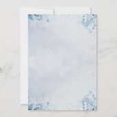 Klassieke Santa Sleigh Secret Santa Winter Party Kaart (Achterkant)