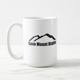 Klassieke Save Mount Diablo-Mok Koffiemok