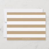 Klassieke 'Save the Date'-aankondiging - Op maat Kaart (Achterkant)