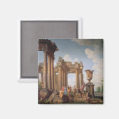 Klassieke scène magneet (Voorkant / Achterkant)