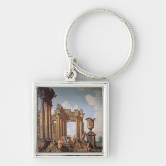 Klassieke scène sleutelhanger (Voorkant)