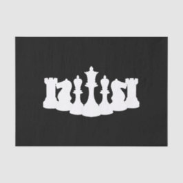 Klassieke schaafstukken zwart-wit tissuepapier