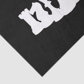 Klassieke schaafstukken zwart-wit tissuepapier (Detail)