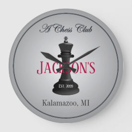 Klassieke Schaakclub met de Klok van de Trekmuur