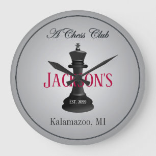 Klassieke Schaakclub met de Klok van de Trekmuur