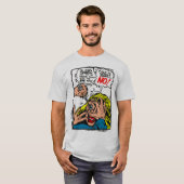 Klassieke "Schade aan het oog" T-shirt (Voorkant volledig)