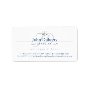 Klassieke Schalen van Gerechtigheid Advocaat Ele Etiket