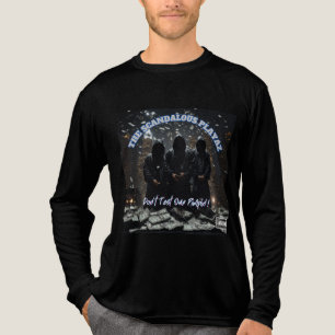 Klassieke schandalige toneelstukken "Test onze poo Tri-Blend Shirt