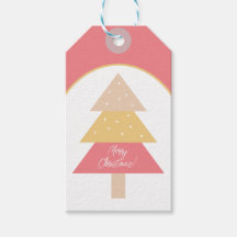 Klassieke Schattigee Roze Tonen Vrolijke Kerstboom