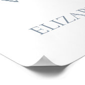 Klassieke Schattigee Teddy Bear Toile Balloon Welk Poster (Hoek)