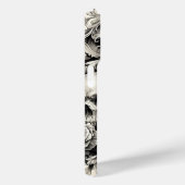 Klassieke Schedels en Rozen Case-Mate iPhone Case (Achterkant / Rechts)
