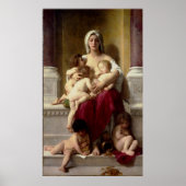 Klassieke schilderende liefdadigheid van Bouguerea Poster (Voorkant)