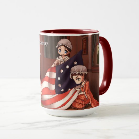 Klassieke schildering van Chibicca - geboorte van Mok (Voorkant rechts)