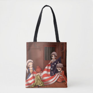 Klassieke schildering van Chibicca - geboorte van Tote Bag