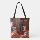 Klassieke schildering van Chibicca - geboorte van Tote Bag (Achterkant)