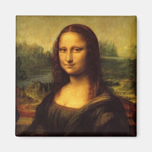 Klassieke schilderMona Lisa Magneet (Voorkant)