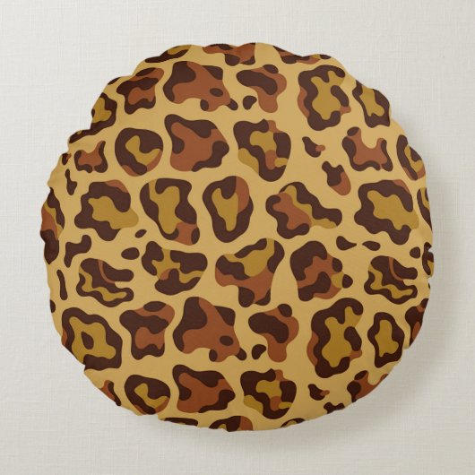 Klassieke schildpad Shell Elegance Rond Kussen (Voorkant)
