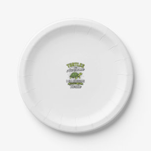Klassieke schildpadden zijn geweldig Funny Turtle  Papieren Bordje