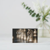 Klassieke schone kazen visitekaartje (Staand voorkant)