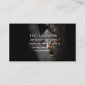 Klassieke schone kazen visitekaartje (Achterkant)