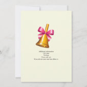 Klassieke schoolbel voor leraren Pensioenfeest Kaart (Achterkant)