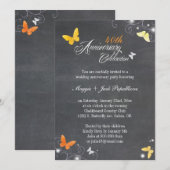 Klassieke Schoolbord Huwelijksjubileum Kaart (Voorkant / Achterkant)