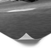 Klassieke schoolbus Retro Americana Poster (Hoek)