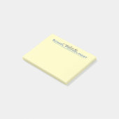 Klassieke schoolpsycholoog Post-it Notes (Schuin)