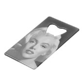 Klassieke schoonheid 4 creditkaart flessenopener (Achterkant Gekanteld)