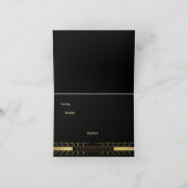 Klassieke schoonheid Art Deco - Dank u Bedankkaart (Binnen)